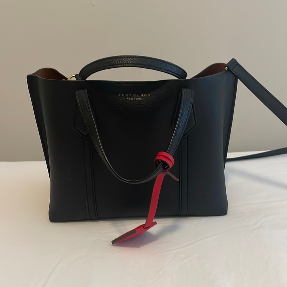 Tory Burch Small Perry Triple-Compartment Tote Bag